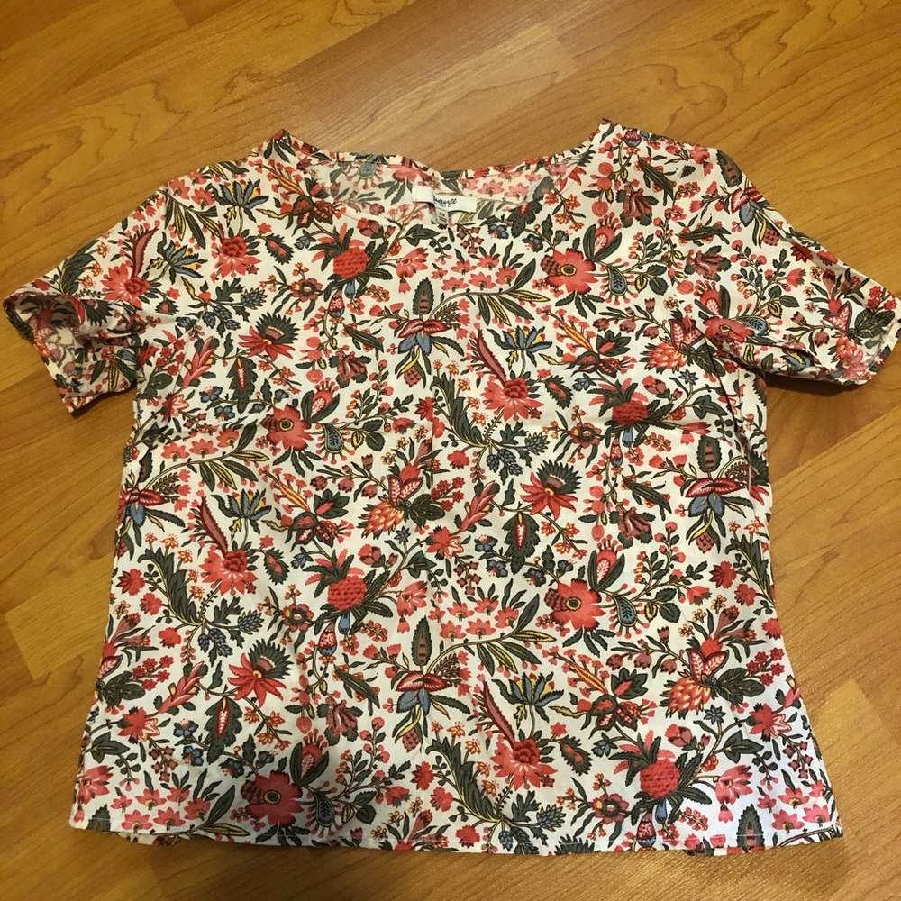 Madewell open back top